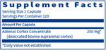 Klaire Labs/SFI Health Adrenal Cortex — view 3 — view 3