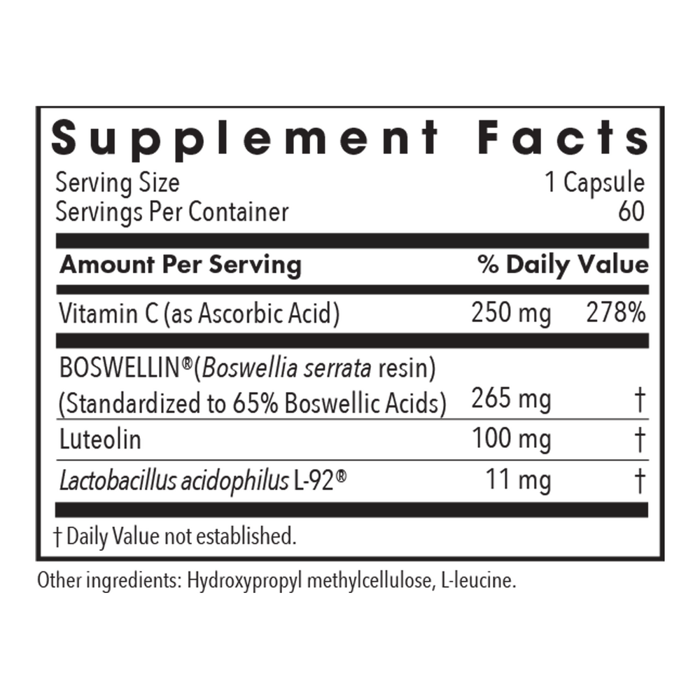 Allergy Research Group Aller-Aid L-92 with L. acidophilus L-92 — view 3