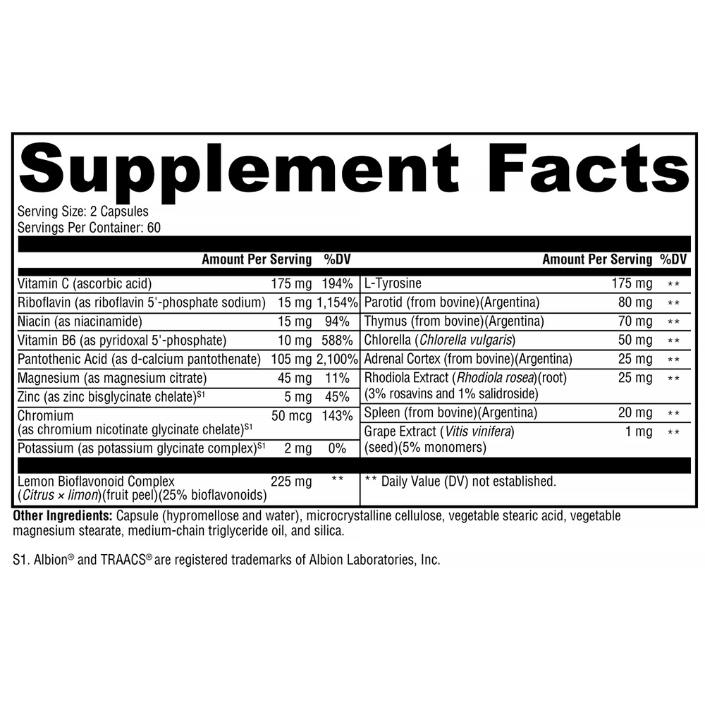 Xymogen Adrenal Manager — view 3