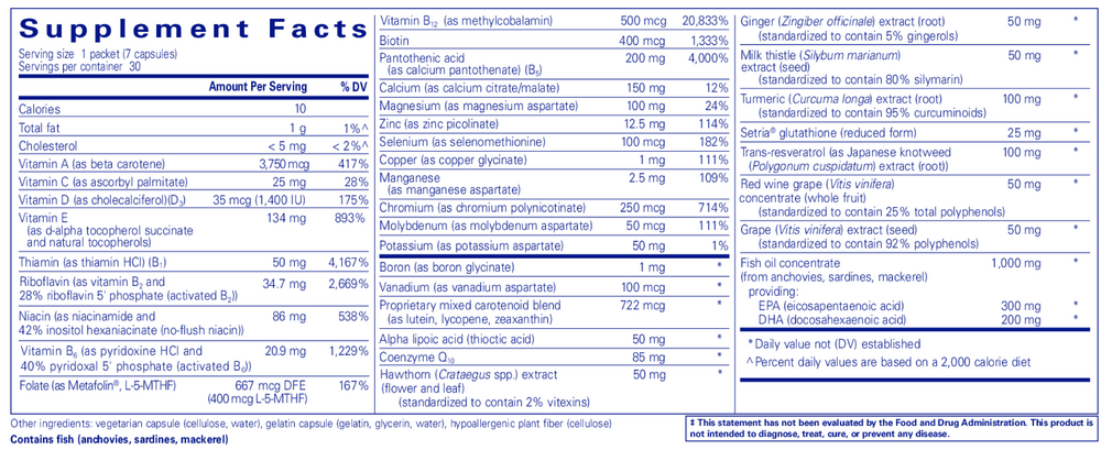 Pure Encapsulations Ultra Pure Pack — view 3