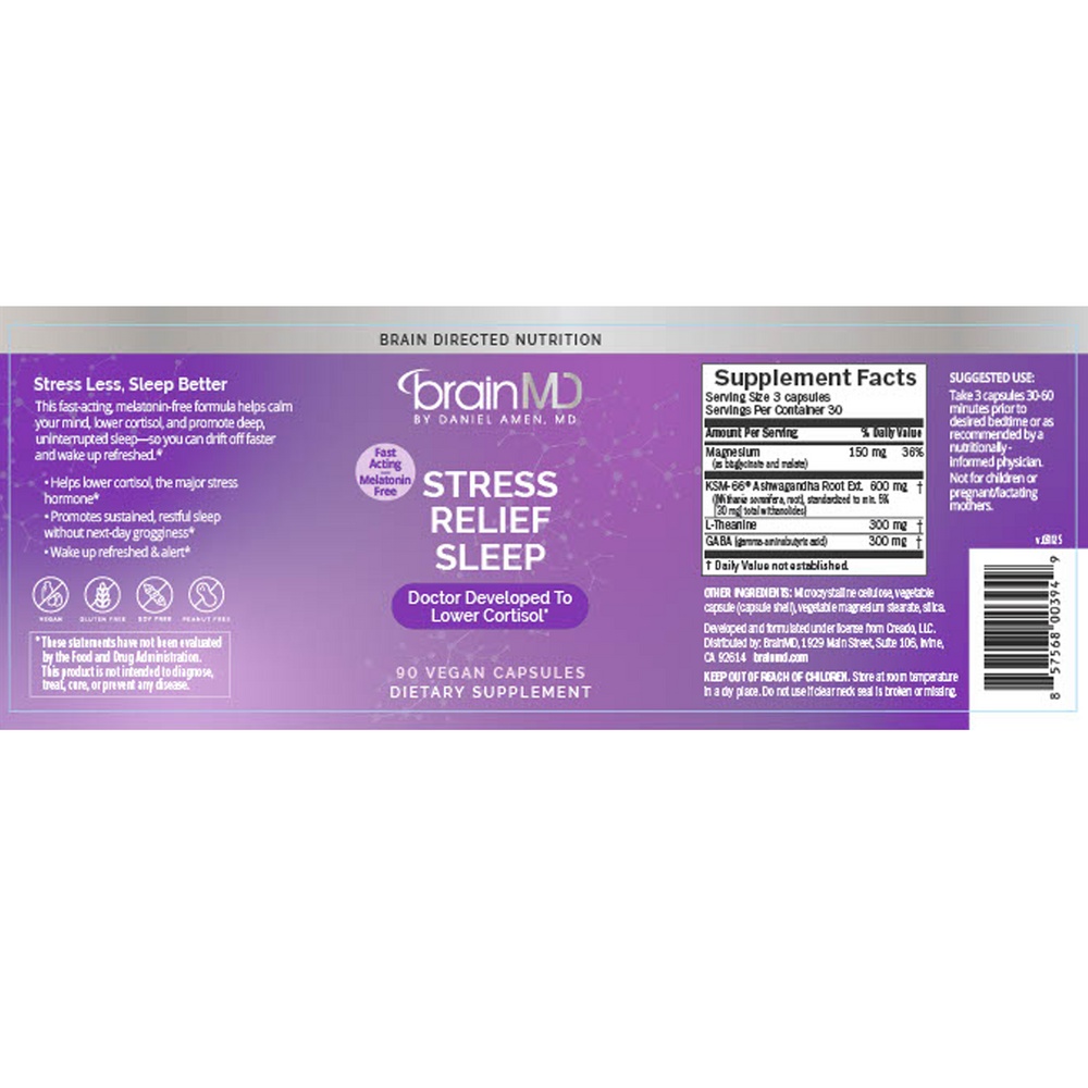 BrainMD Stress Relief Sleep — view 3