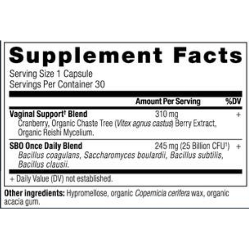 Ancient Nutrition SBO Probiotics Vaginal Once Daily — view 3