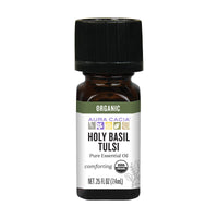 Aura Cacia - Holy Basil Org Essential Oil .25 fl oz