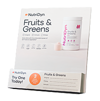 NutriDyn Fruits & Greens Display