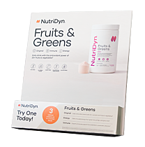 NutriDyn Fruits & Greens Display