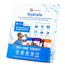 NutriDyn - Dynamic Hydrate Display with To Go Packets & Patient Cards