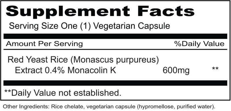Priority One - Red Yeast Rice