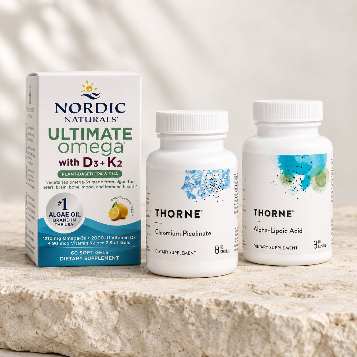Illustrative product selection for Metabolic Reset — Insulin Resistance Protocol