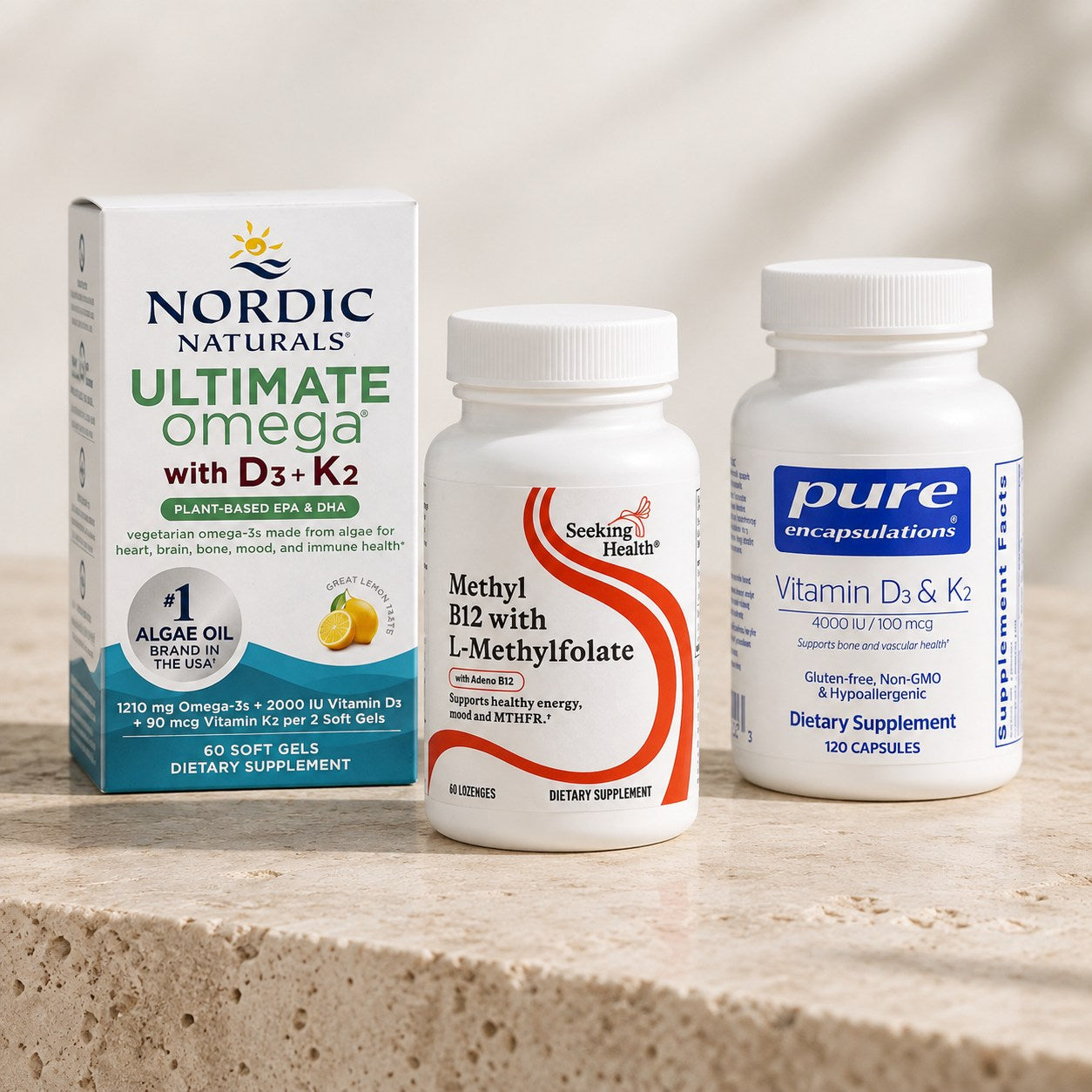 Illustrative product selection for SSRI Taper Support Stack
